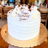 Round Tres Leches Cake