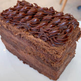 Chocolate (Flourless) Cake Slice