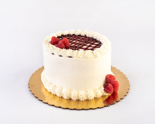 Raspberry and Cream Cake